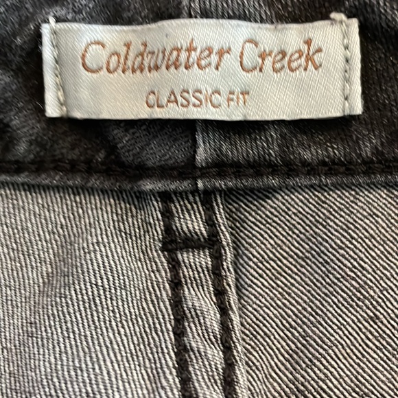 EUC Coldwater Creek Black Classic Fit Jeans. SZ 14 - Picture 4 of 6